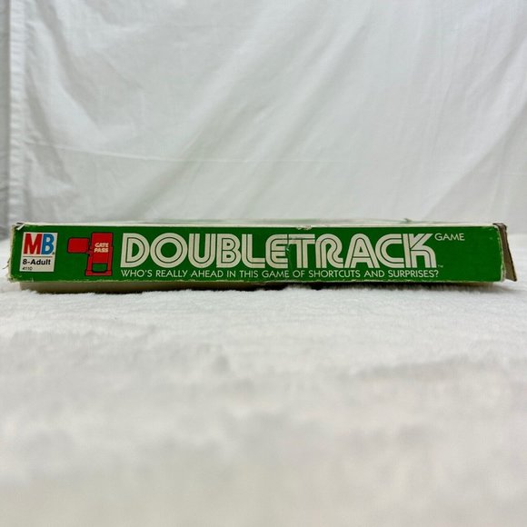 Vintage 1981 Doubletrack Board Game Milton Bradley 100% Complete - Picture 7 of 12